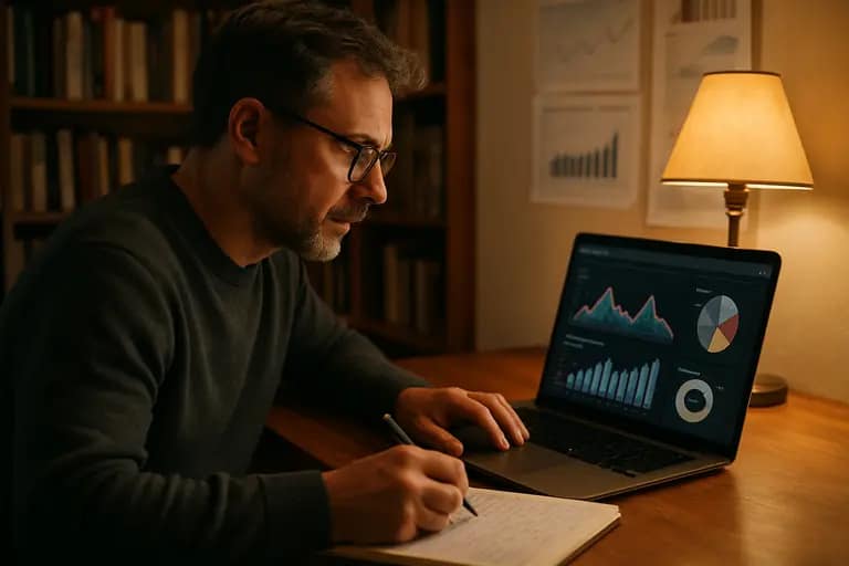 Checklist beside sports betting data charts and account control notes