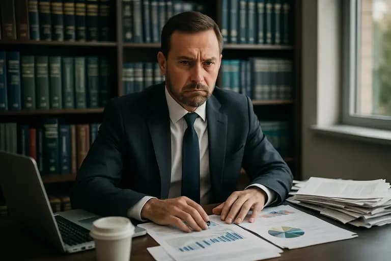 Compliance documents beside account control settings on a monitor