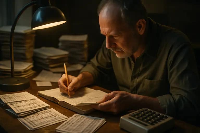 market analyst comparing handle revenue and hold rate columns
