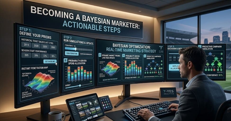 Actionable Steps: Becoming a Bayesian Marketer